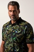 Polo JP 1880 FLEXNAMIC®, manches courtes et imprimé all-over - jusqu'au 8 XL