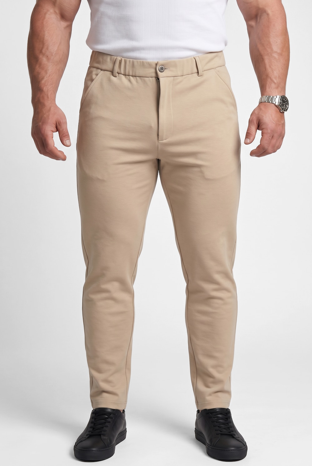 Jersey-Chino Hose Bilbao FLEXLASTIC®, Baukasten, bis 8 XL