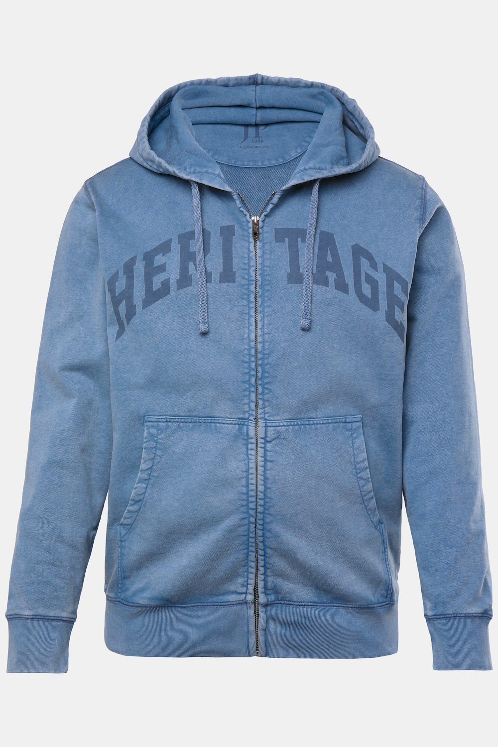 JP1880 Sweatjacke, Kängurutasche, Vintage Look, bis 8 XL