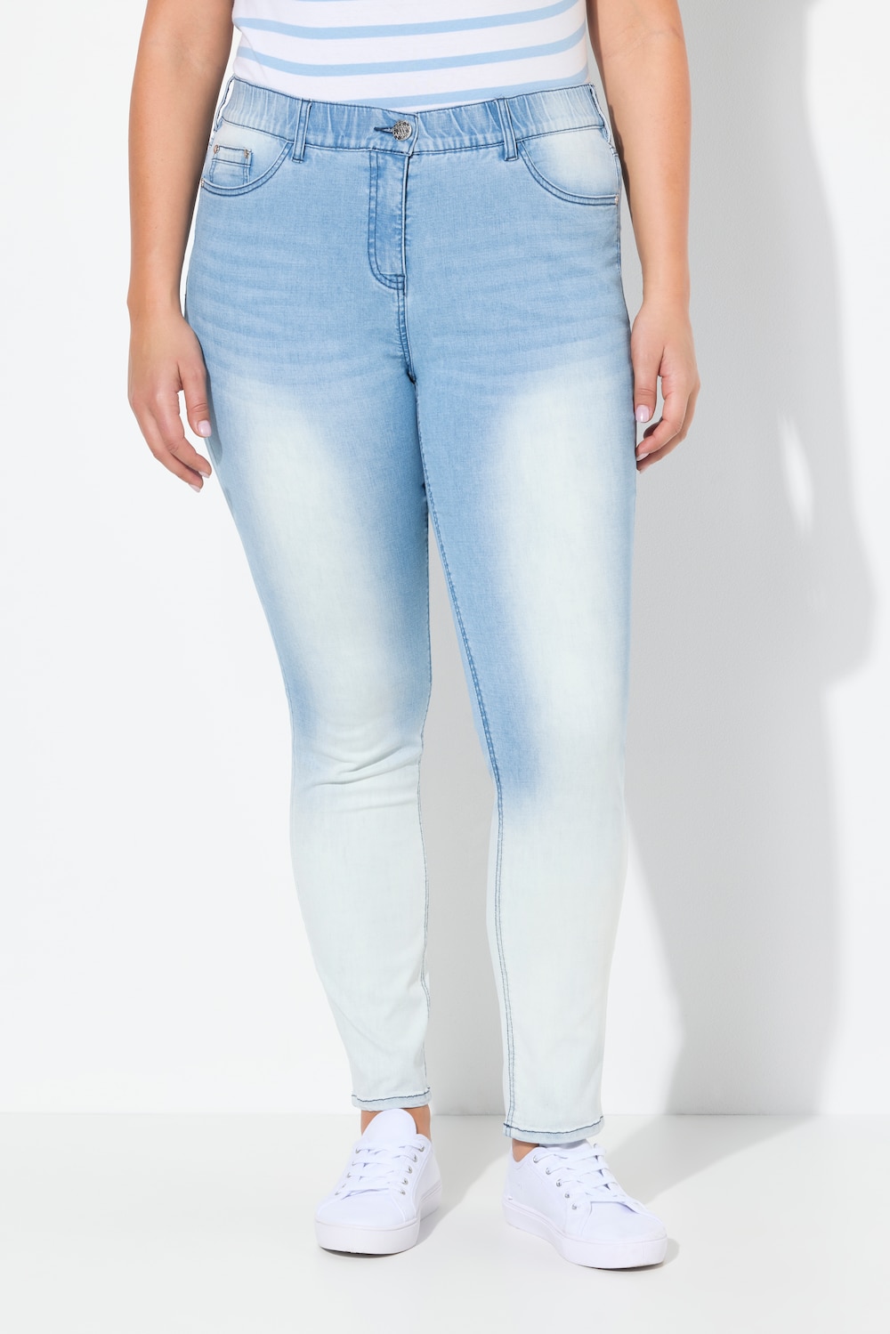 Große Größen Jeans Sarah, Damen, blau, Größe: 48, Baumwolle, Ulla Popken