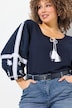 Boyfriend-Jeansbermuda, weites Bein, Elastikbund