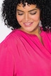 Bluse, Oversized, Tunika-Ausschnitt, 3/4-Arm