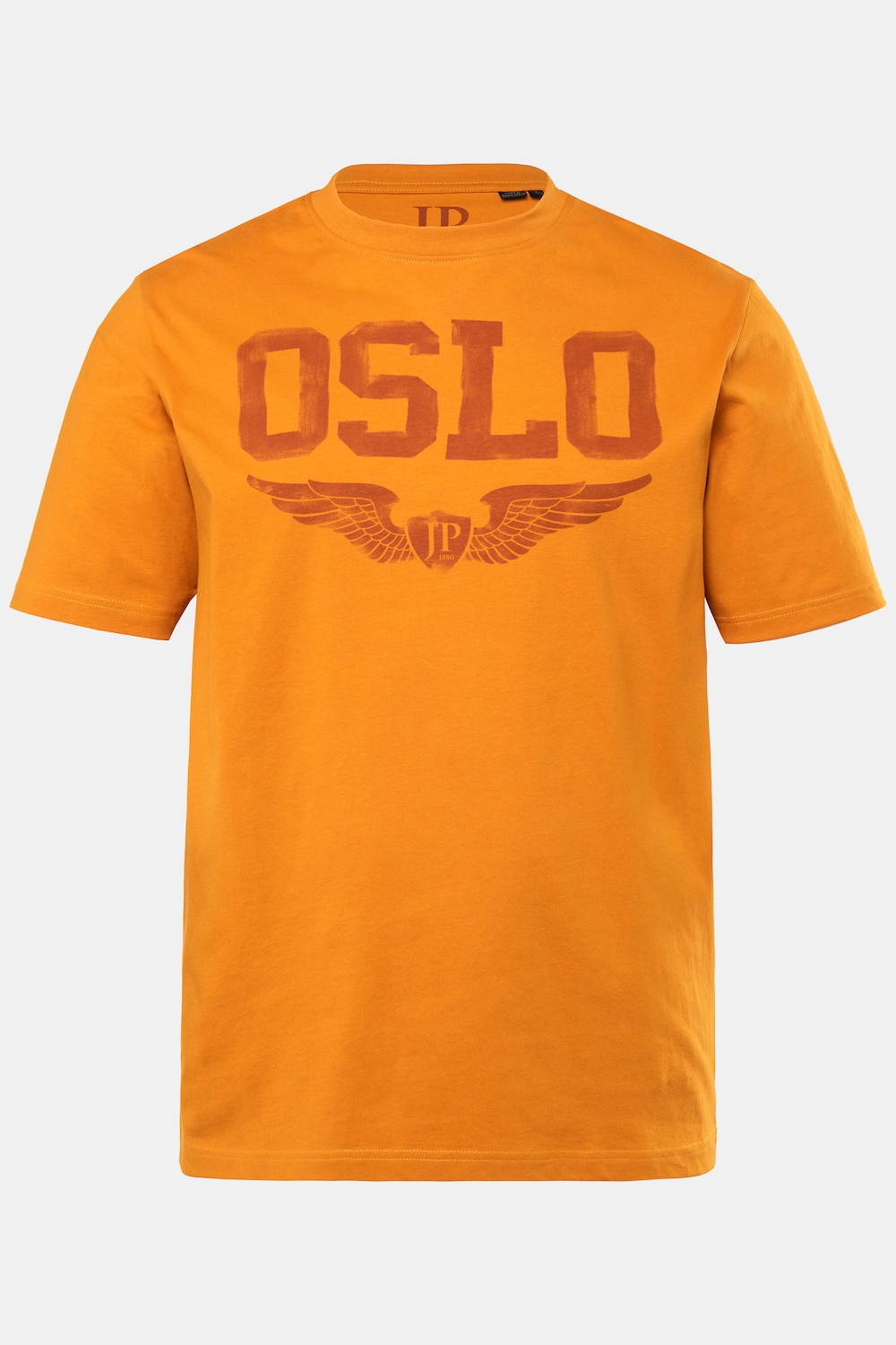 JP1880 T-Shirt, Halbarm, Brustprint, bis 8XL