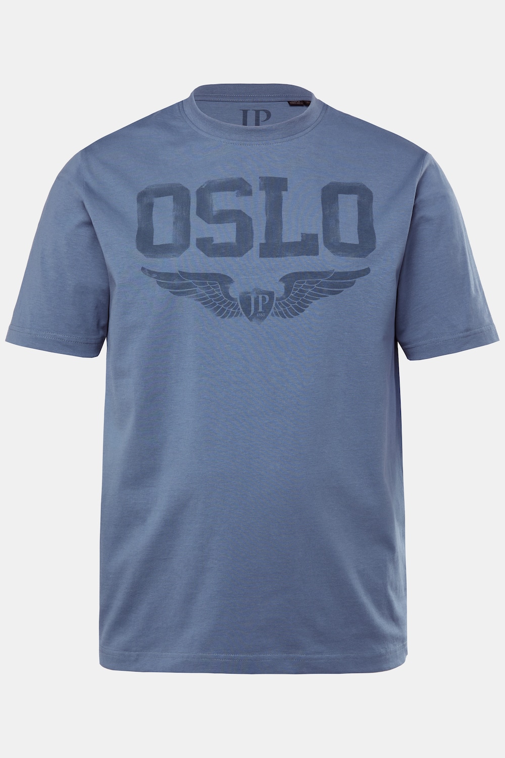 JP1880 T-Shirt, Halbarm, Brustprint, bis 8XL