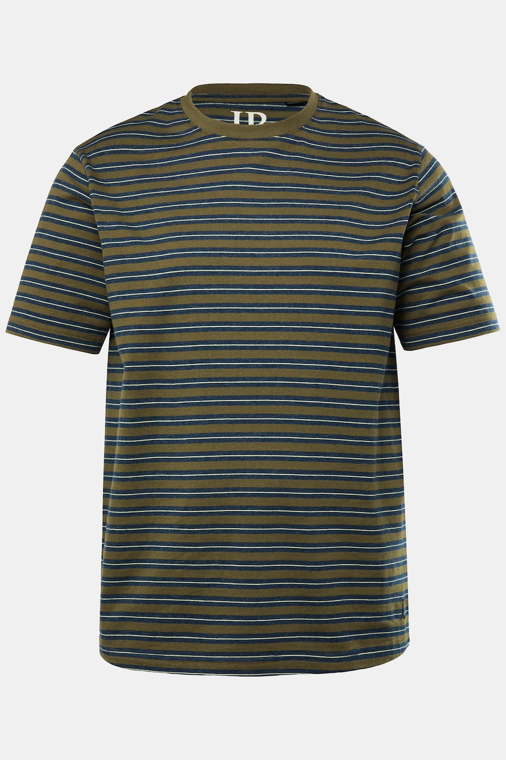 JP1880 T-Shirt, Halbarm, Ringel, bis 8 XL