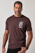 T-Shirt, Halbarm, Vintage Look, Brustprint, bis 8 XL