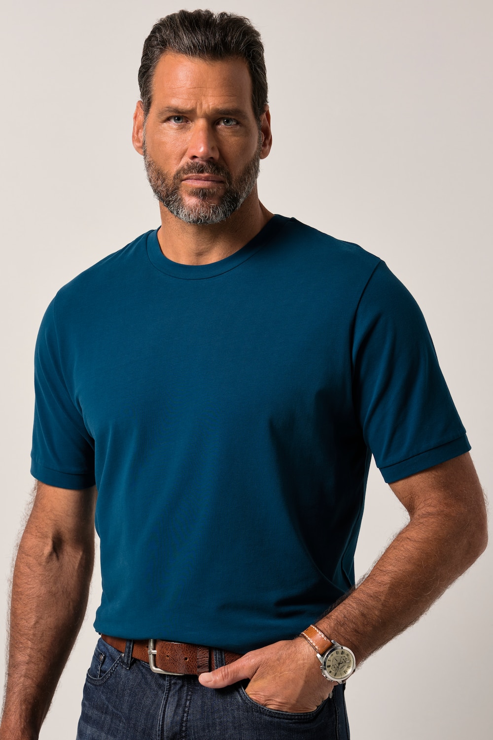 JP1880 T-shirt FLEXNAMIC®, korte mouwen, tot 8XL