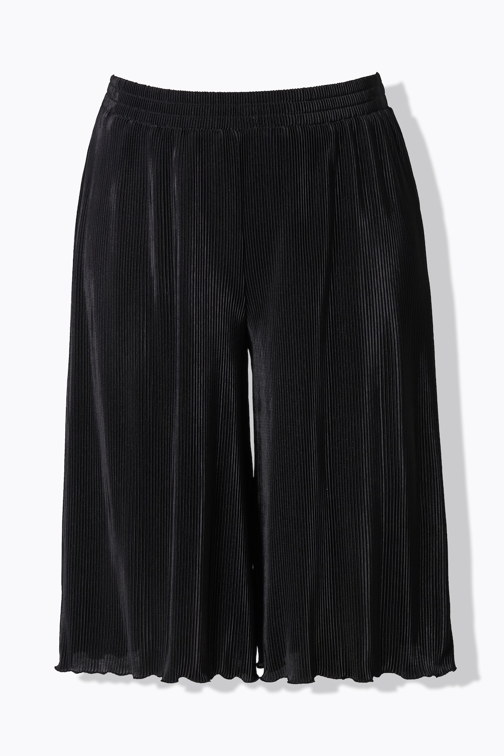 Stora storlekar Shorts, Dam, svart, storlek: 50, Polyester, Mia Moda