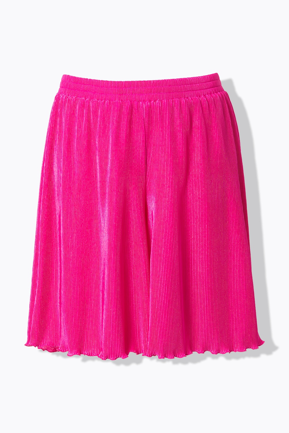 Stora storlekar Shorts, Dam, rosa, storlek: 60, Polyester, Mia Moda
