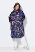 Funktions-Regencape, Unisex, Print, Kapuze