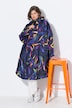 Funktions-Regencape, Unisex, Print, Kapuze