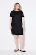 Straight cut soft viscose dress