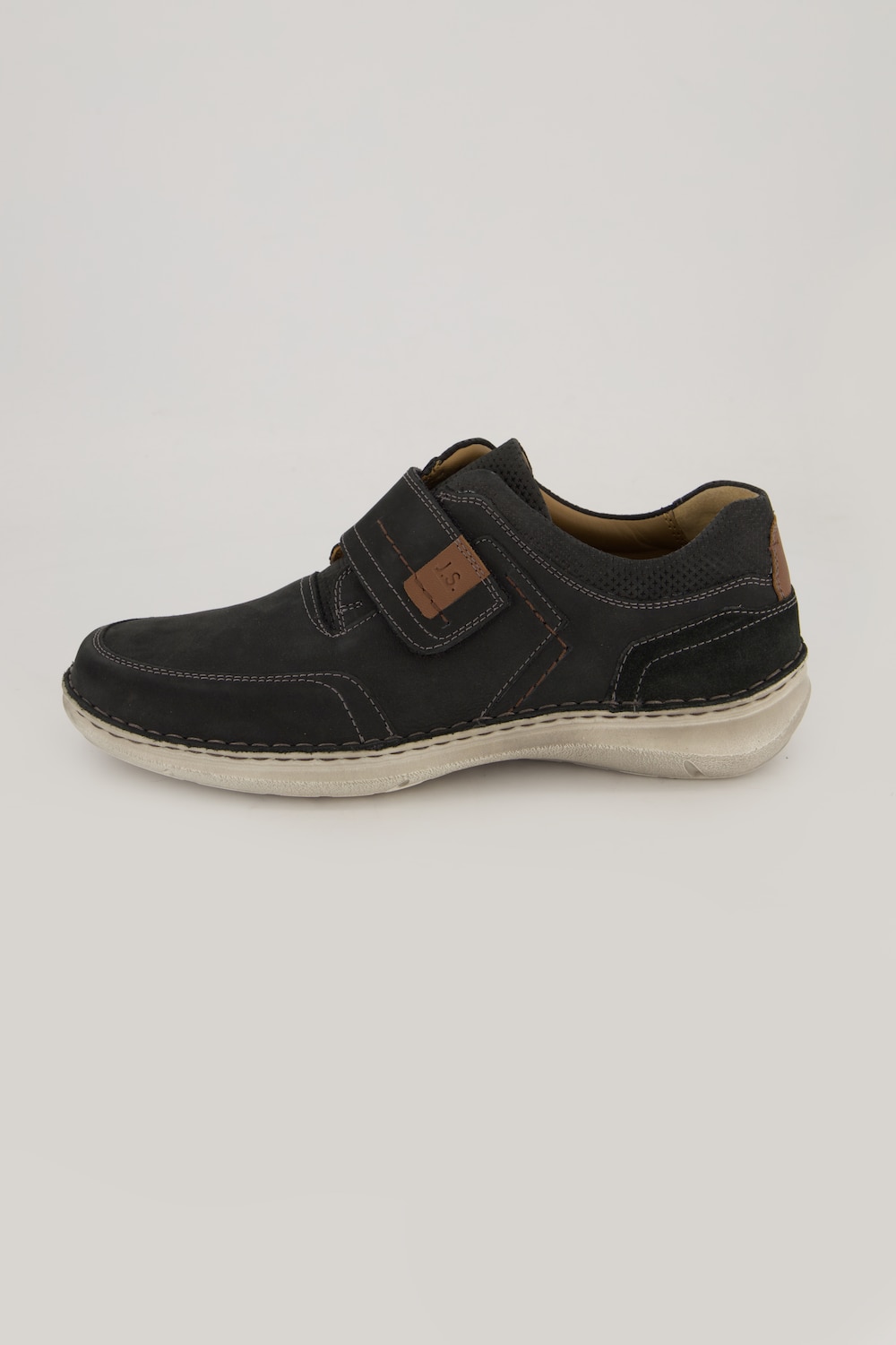 Chaussures basses Josel Seibel en cuir véritable, fermeture à scratch - jusqu'à la pointure 50