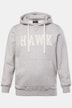 Sweat-shirt à capuche JP 1880, imprimé poitrine et poche kangourou - jusqu'au 8 XL