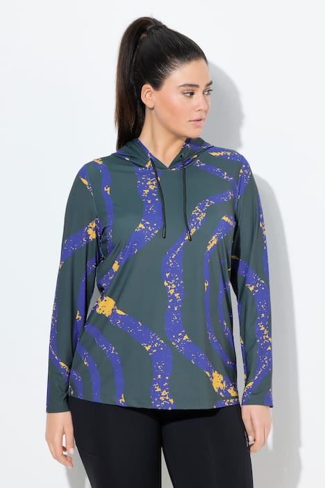 Funktionsshirt, LSF 50+, Slim, Kapuze, Langarm