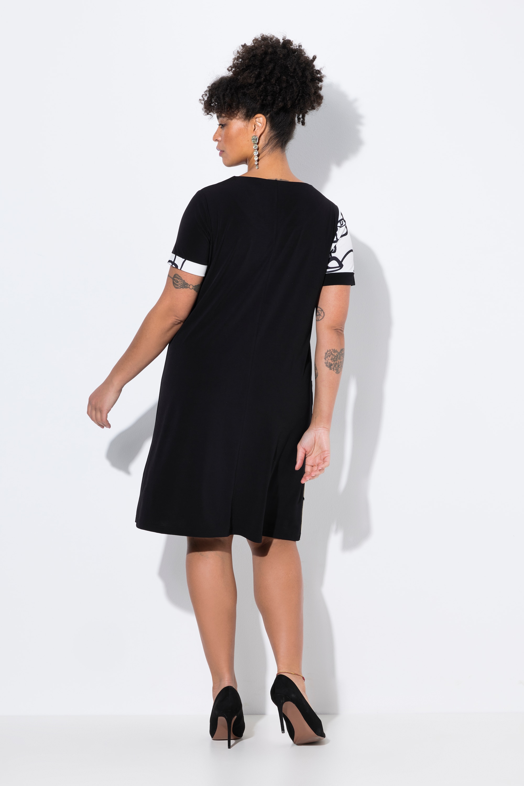 MIAMODA Damen große Größen Jerseykleid bequeme Passform