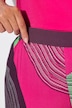 Broek, print, wijde rechte pijp, elastische tailleband
