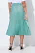 Pleated skirt, straight fit, glitter effect