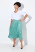 Pleated skirt, straight fit, glitter effect