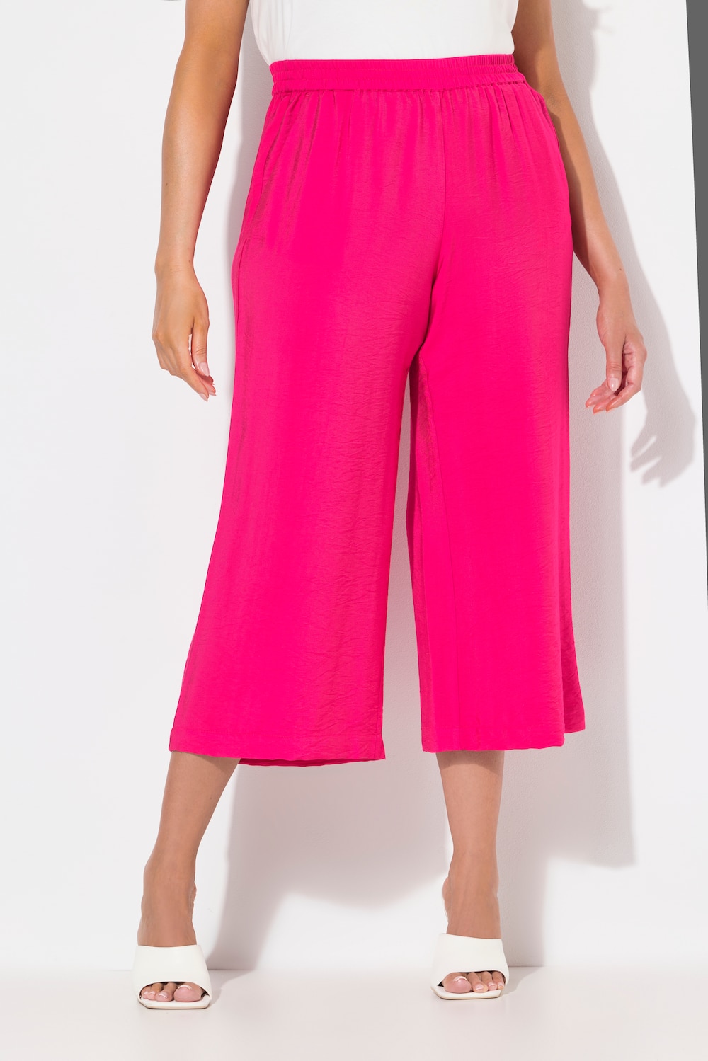 Große Größen Culotte, Damen, rosa, Größe: 64, Viskose/Synthetische Fasern, Ulla Popken