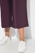 Culottes, hamret, brede ben, elastisk linning