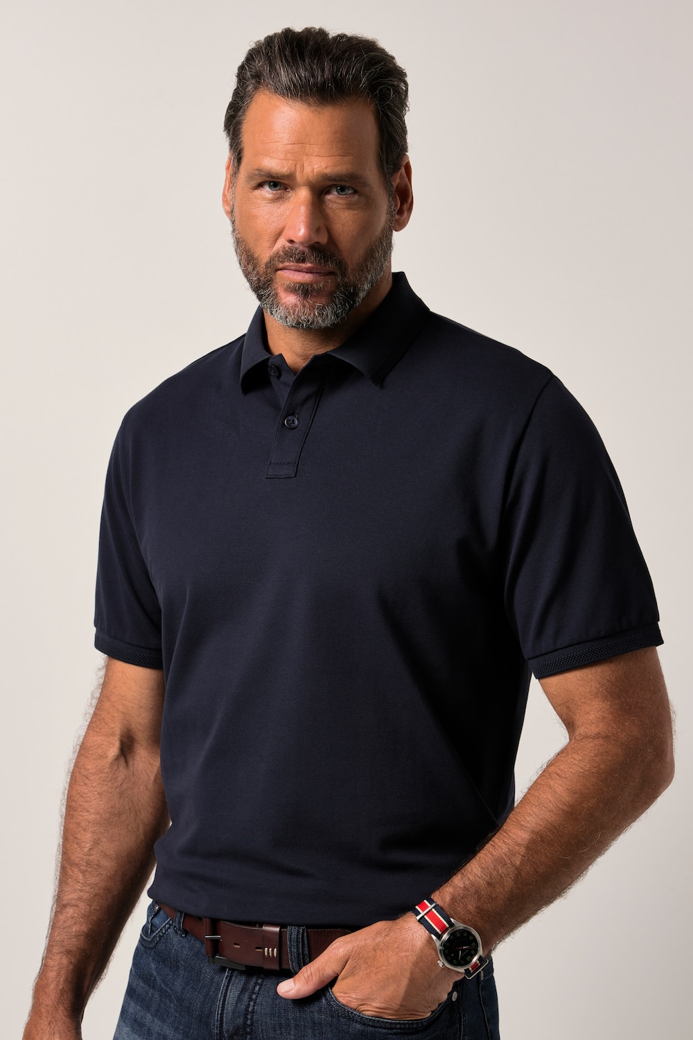 JP1880 poloshirt FLEXNAMIC®, korte mouwen, tot 8XL