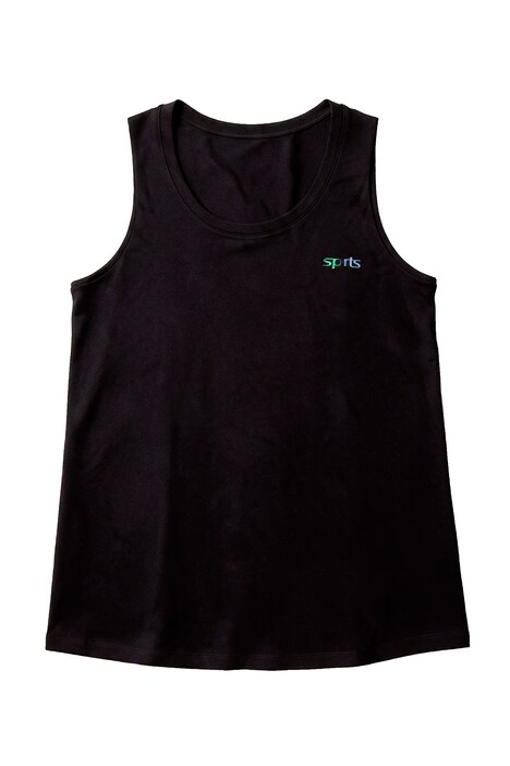 Funkční top, integrovaný bustier, kulatý výstřih, bez rukávů