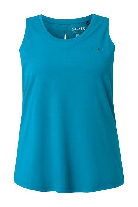 Funkční top, integrovaný bustier, kulatý výstřih, bez rukávů