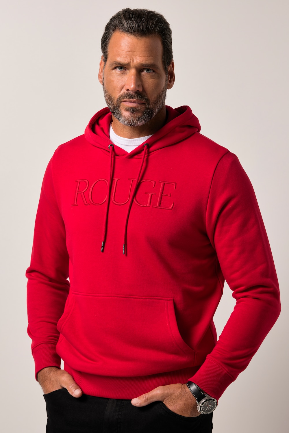 JP1880 Hoodie, Sweat, Kapuze, Stickereien, bis 8 XL