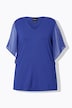 Sparkling Chiffon Sleeve Blouse