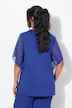 Sparkling Chiffon Sleeve Blouse