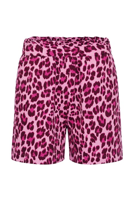 Šortky, široké nohavice, mušelín, elastický pas