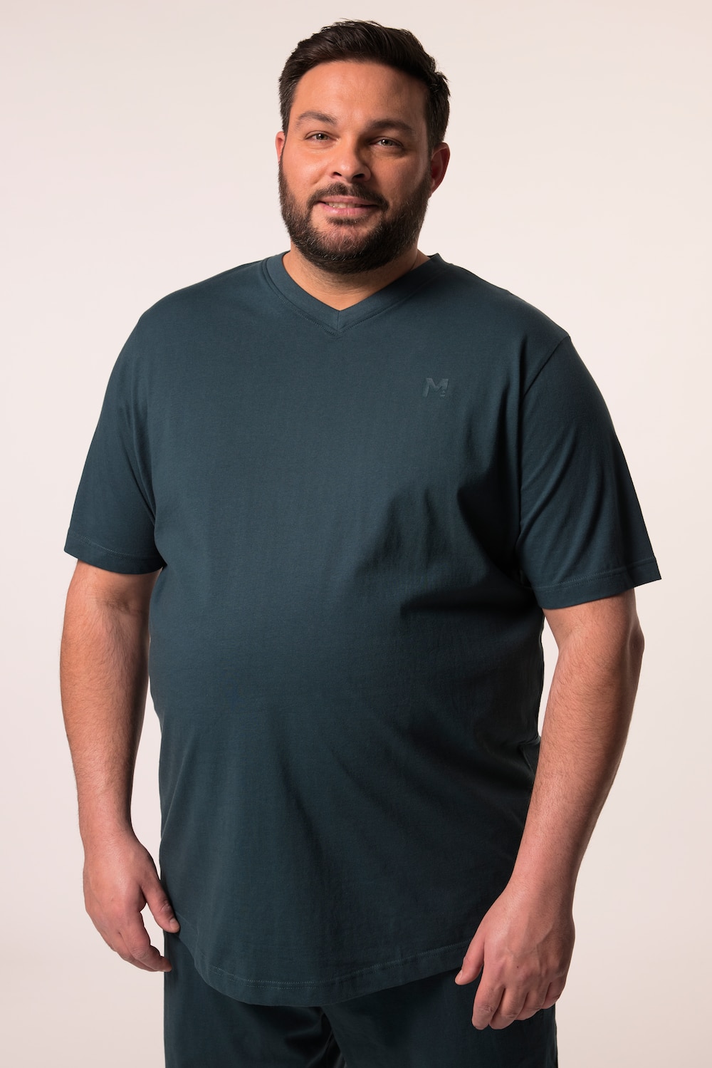 Men+ pyjama, tweedelig, kort model, basic, tot 8XL