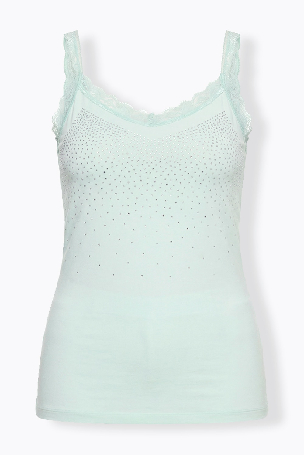 Stora storlekar Topp, Dam, turkos, storlek: 54, Bomull, Mia Moda