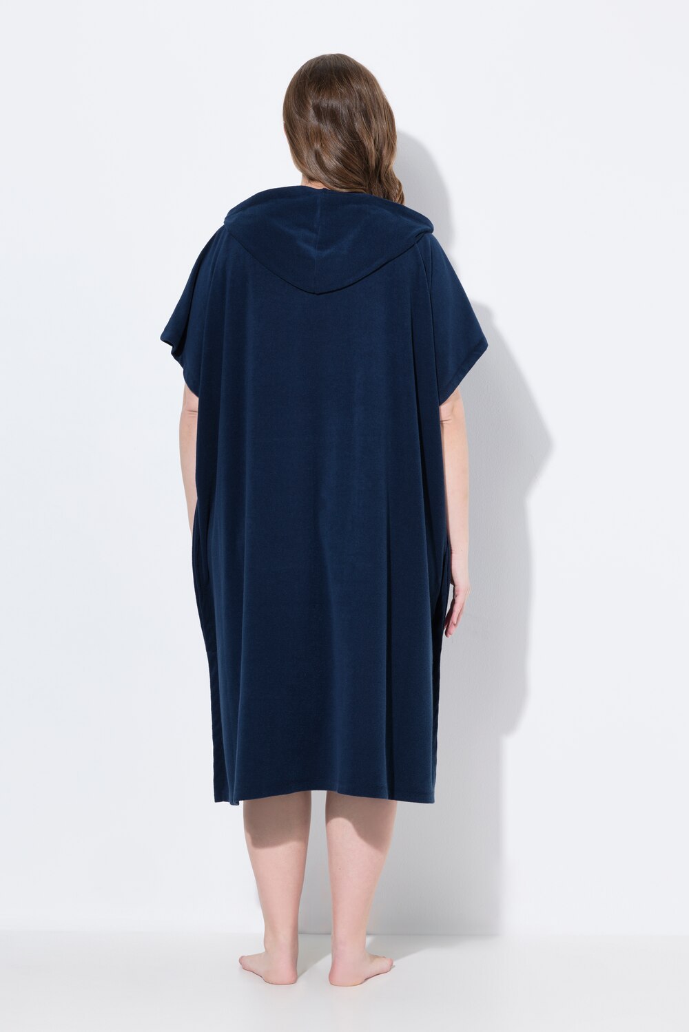 Haut Long / Robe Lagenlook - 95% Coton Avec Capuche - Taille Unique Grande (16-20) - NEUF Avec étiquettes