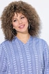 Hemdbluse, Saumband, Hemdkragen, Langarm
