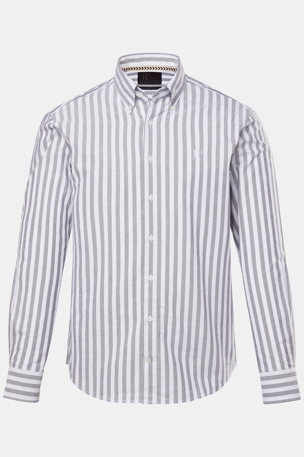 JP1880 Oxford-Hemd, Langarm, Buttondown-Kragen, Modern Fit, bis 8 XL
