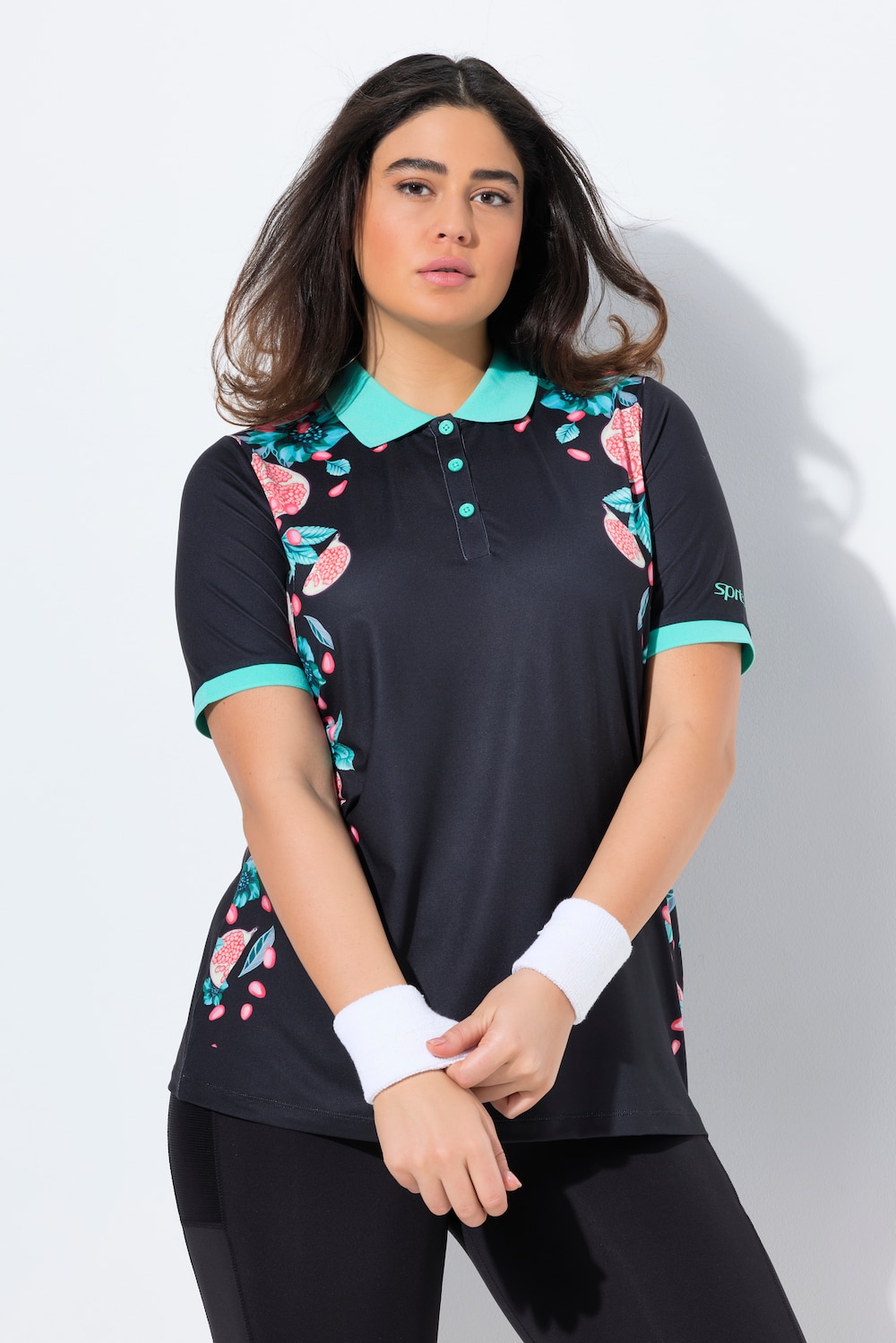 Funktions-Poloshirt, Polokragen, Halbarm, recycelt