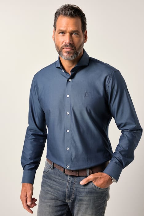 JP1880 Business-Hemd, Langarm, Hai-Kragen, Modern Fit, bis 8 XL
