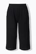 Culotte, Wide Legs, Jersey mit Struktur