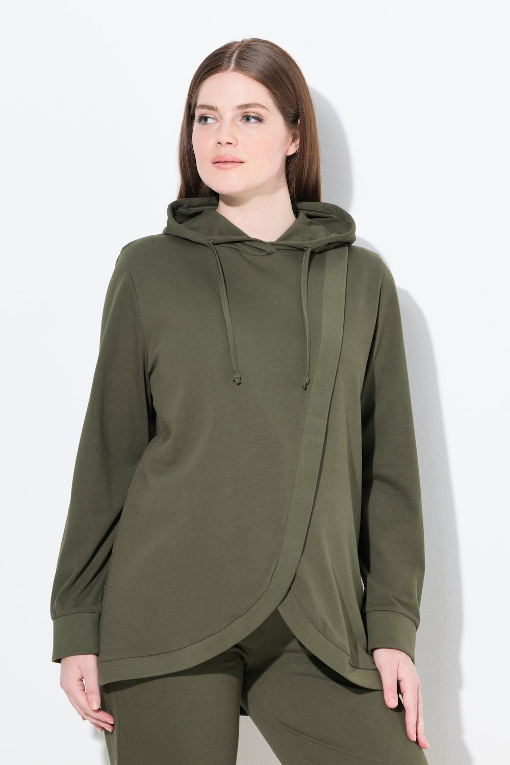 Große Größen Bellieva Hoodie, Damen, braun, Größe: 50/52, Baumwolle, Ulla Popken