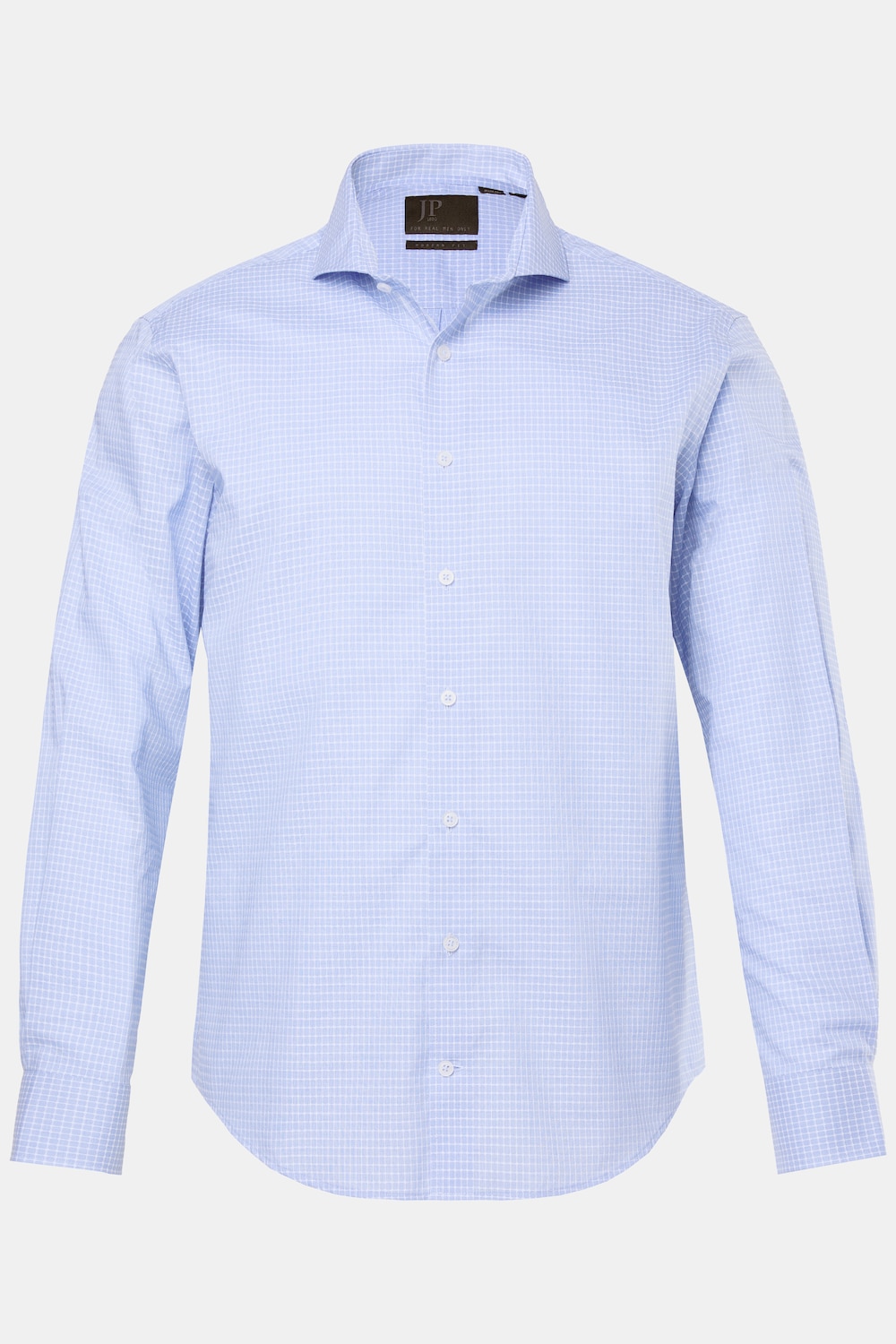 JP 1880 Business-Karohemd, Langarm, EasyCare, Hai-Kragen, Modern Fit, bis 8 XL