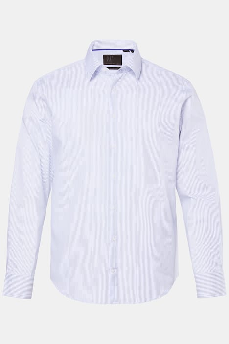 JP1880 zakelijk overhemd met strepen, lange mouwen, EasyCare, kentkraag, Modern-Fit, tot 8XL