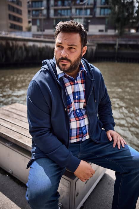 Men+ Karohemd, Langarm, Kentkragen, Comfort Fit, bis 8 XL