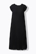 Plissee-Kleid, Plissee-Mix, ärmellos