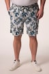 Men+ viscose bermuda, all-over print, regular fit, tot 8XL