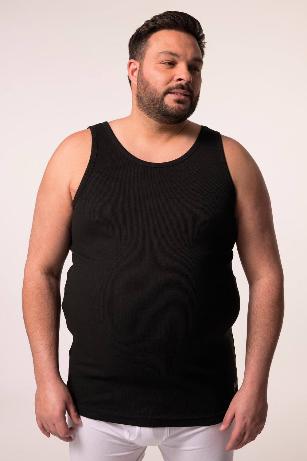 Men+ Unterhemd, Rippjersey, bis 8 XL