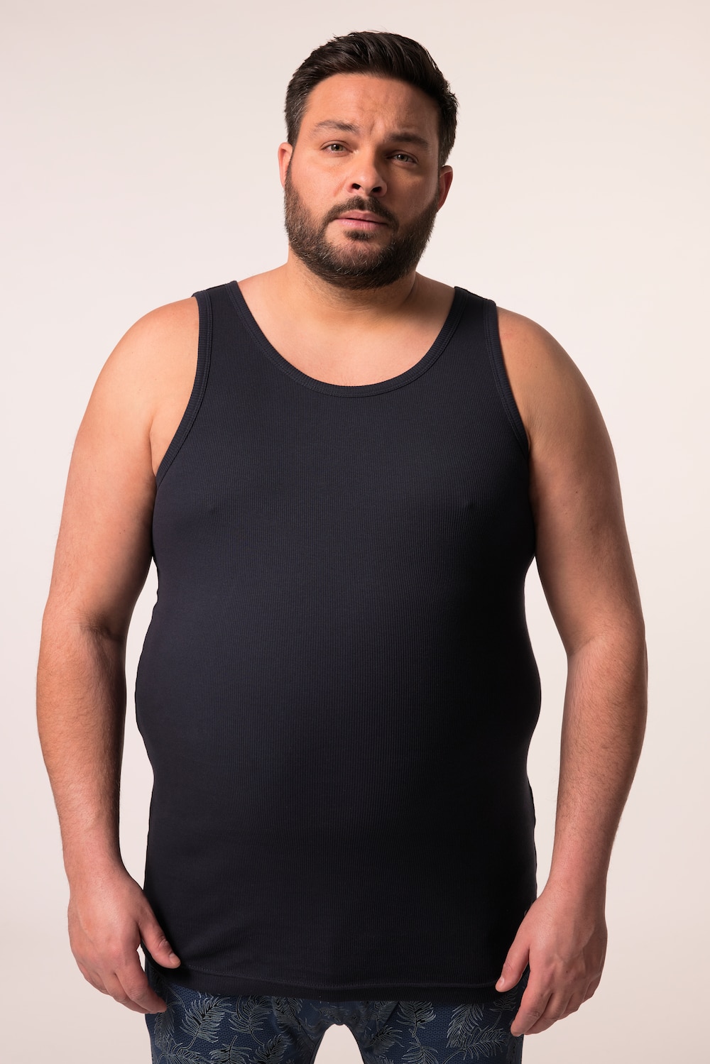 Men+ Unterhemd, Rippjersey, bis 8 XL