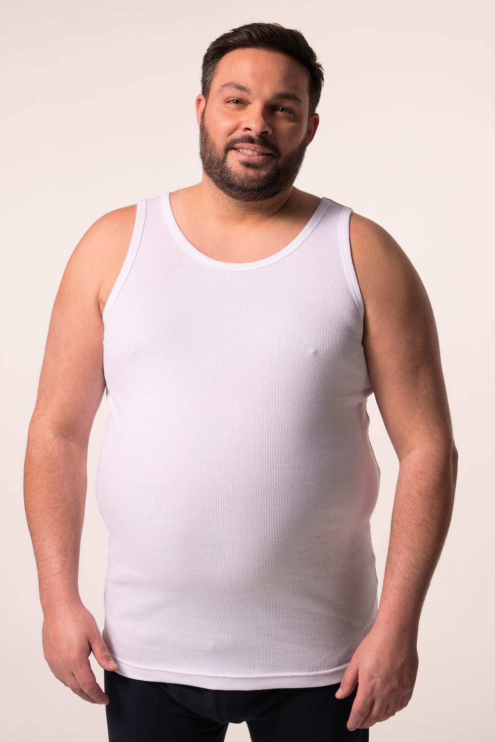 Men+ Unterhemd, Rippjersey, bis 8 XL