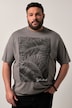 Men+ T-shirt, Buik-Fit, print, korte mouwen, tot 8XL